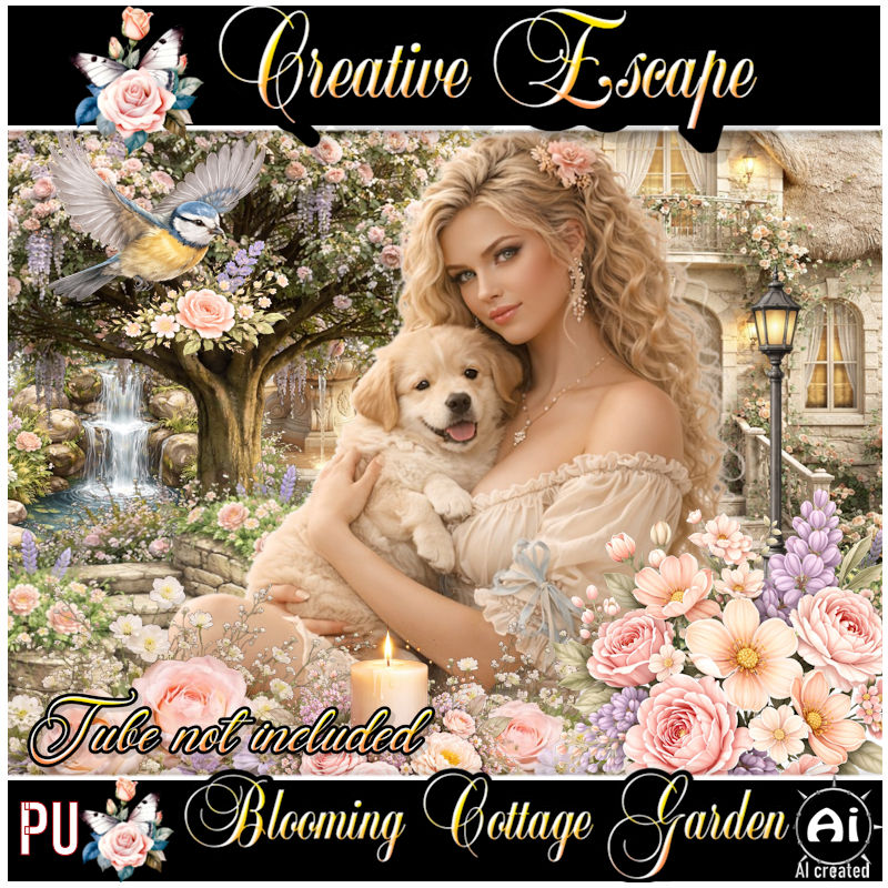 (image for) Blooming Cottage Garden